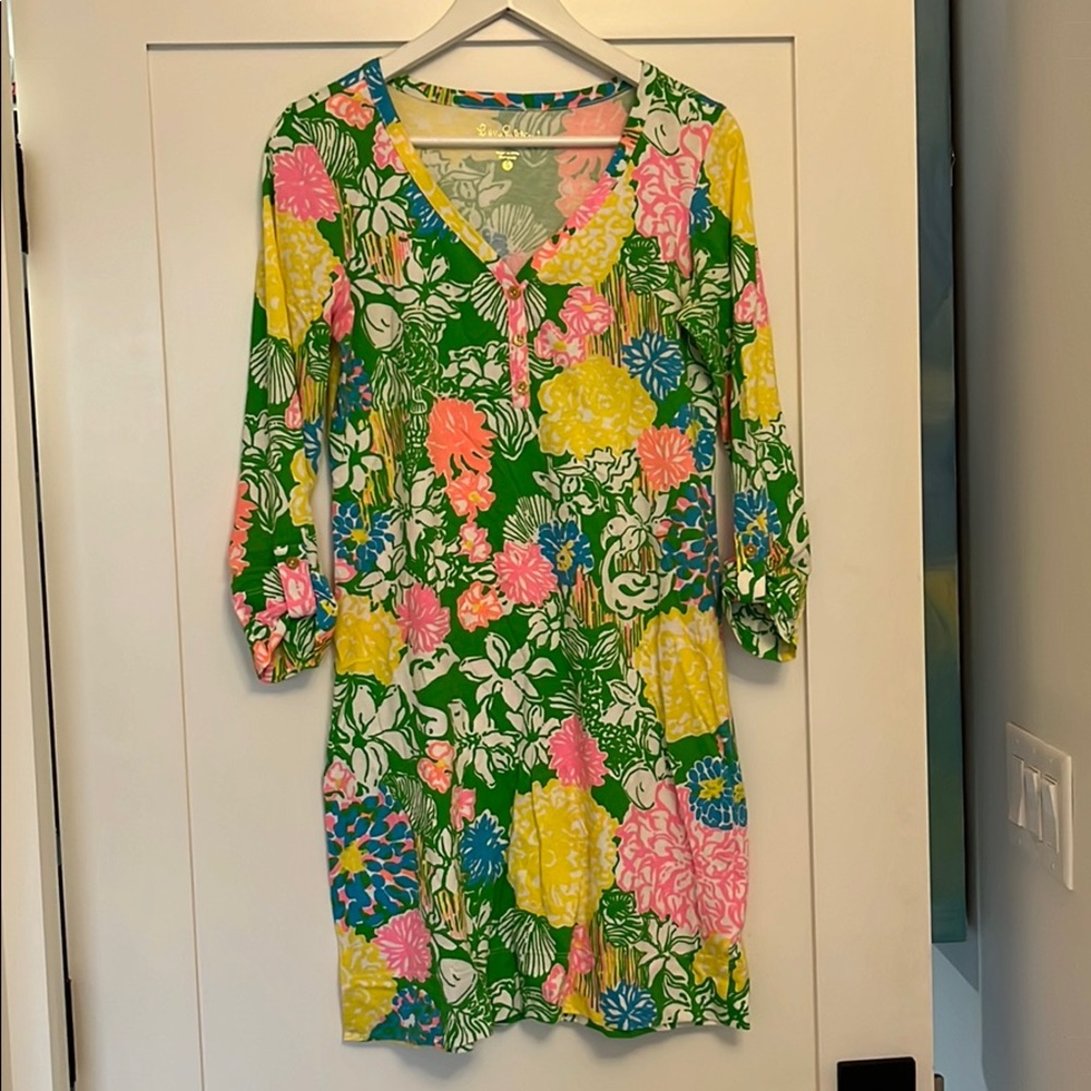 Lilly Pulitzer Long Sleeve Dress Small NWOT